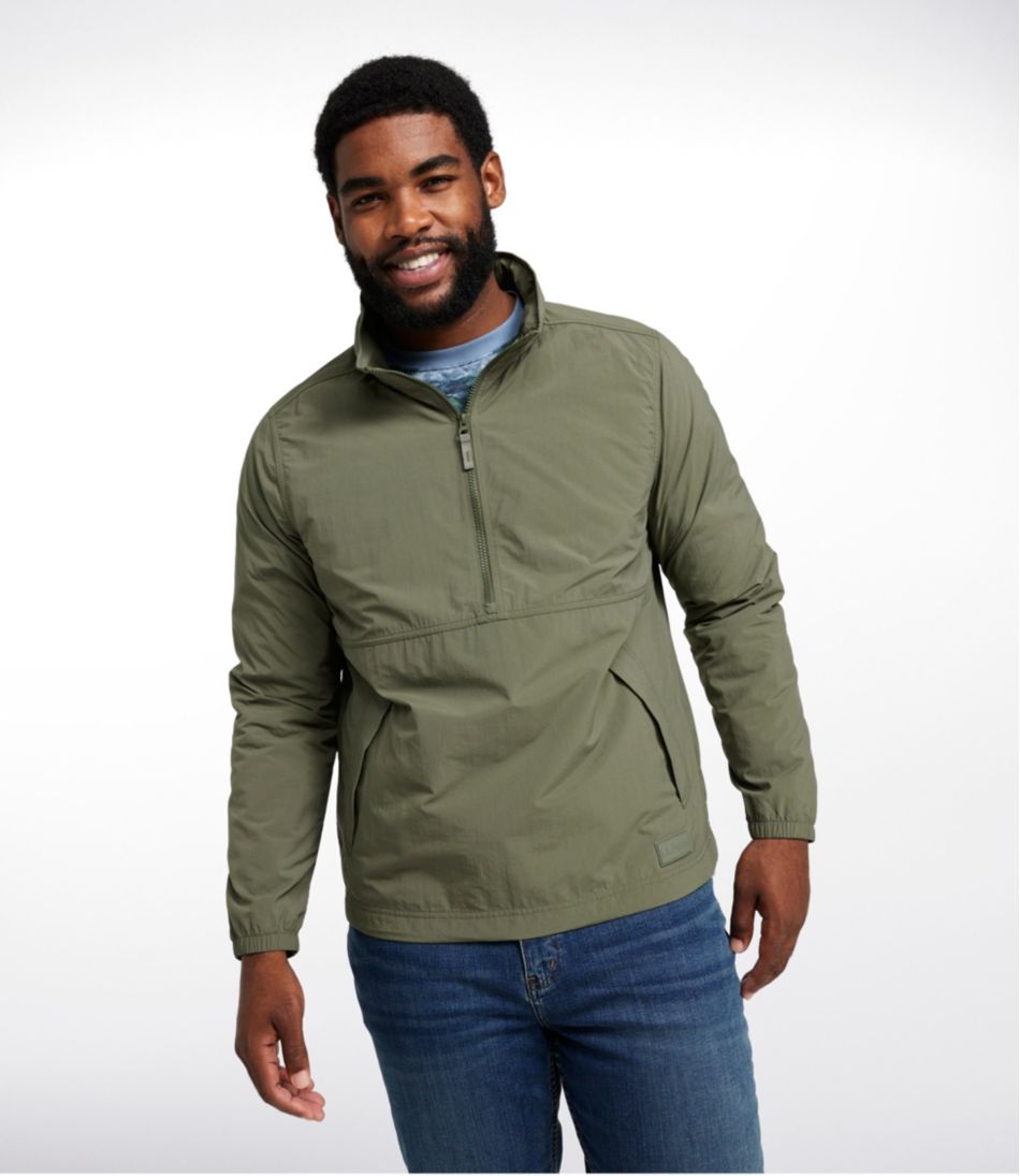 Men's Light and Airy Anorak Windbreaker | L.L.Bean outlet