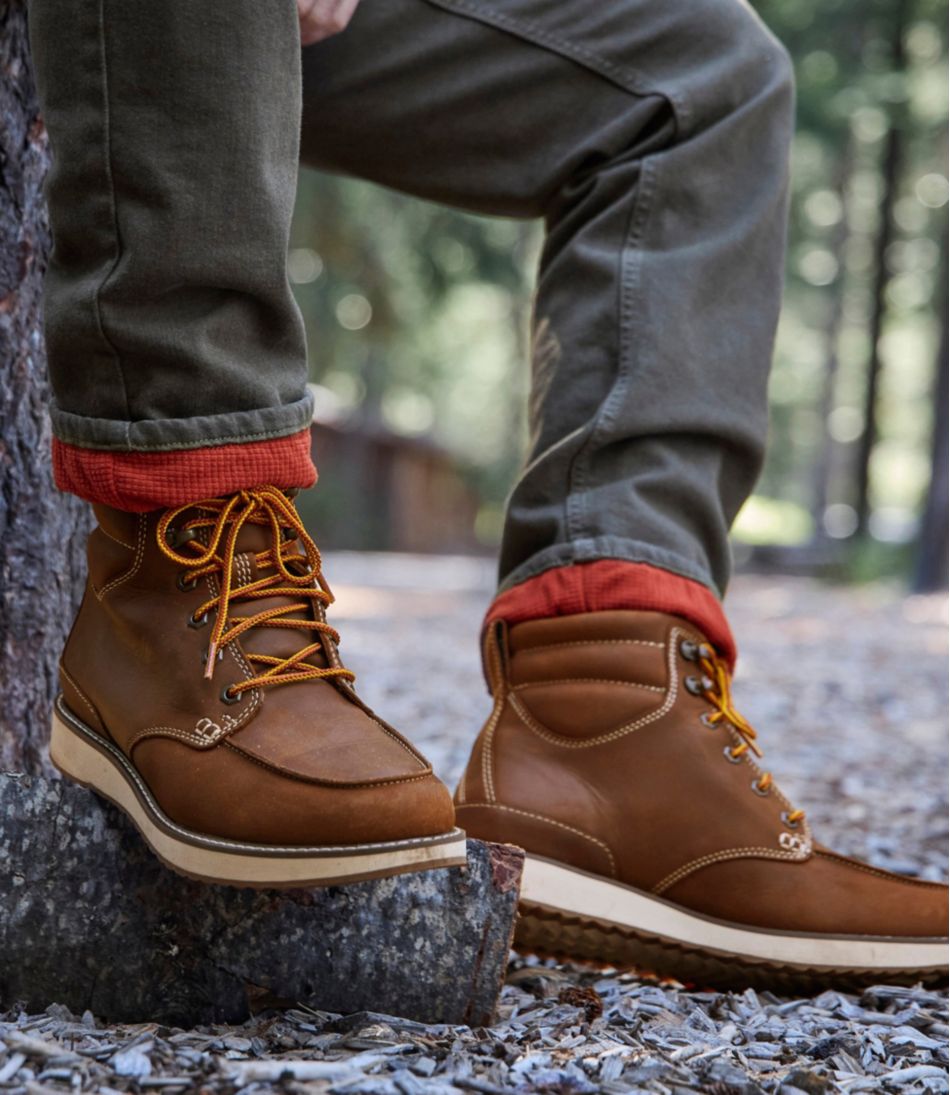 Men's Stonington Boots, Moc-Toe | L.L.Bean sale