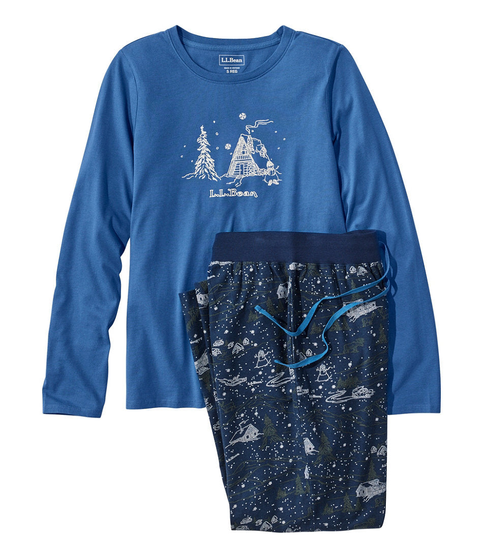 Women's L.L.Bean Camp PJ Set | L.L.Bean for sale