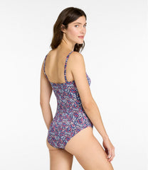 Women's Coastal Essentials Swimwear, Bandeau Tanksuit Print | L.L.Bean sale