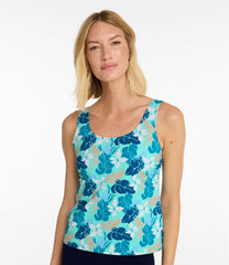 Women's BeanSport Swimwear, Scoopneck Tankini Top, Print | L.L.Bean on sale