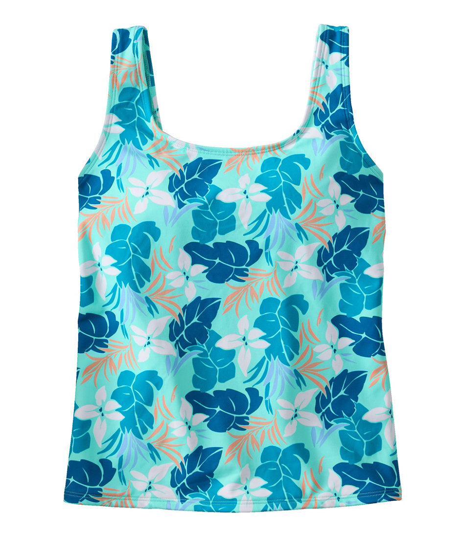 Women's BeanSport Swimwear, Scoopneck Tankini Top, Print | L.L.Bean on sale