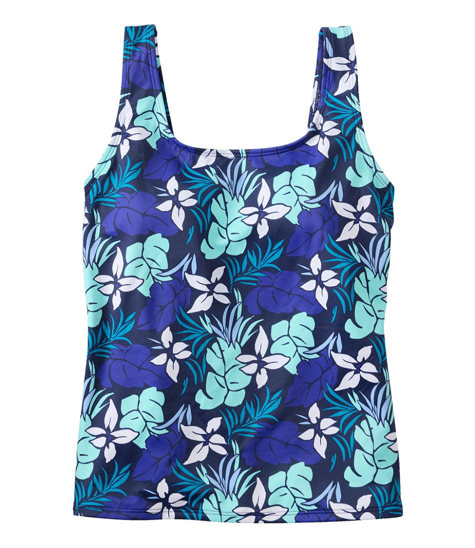 Women's BeanSport Swimwear, Scoopneck Tankini Top, Print | L.L.Bean on sale
