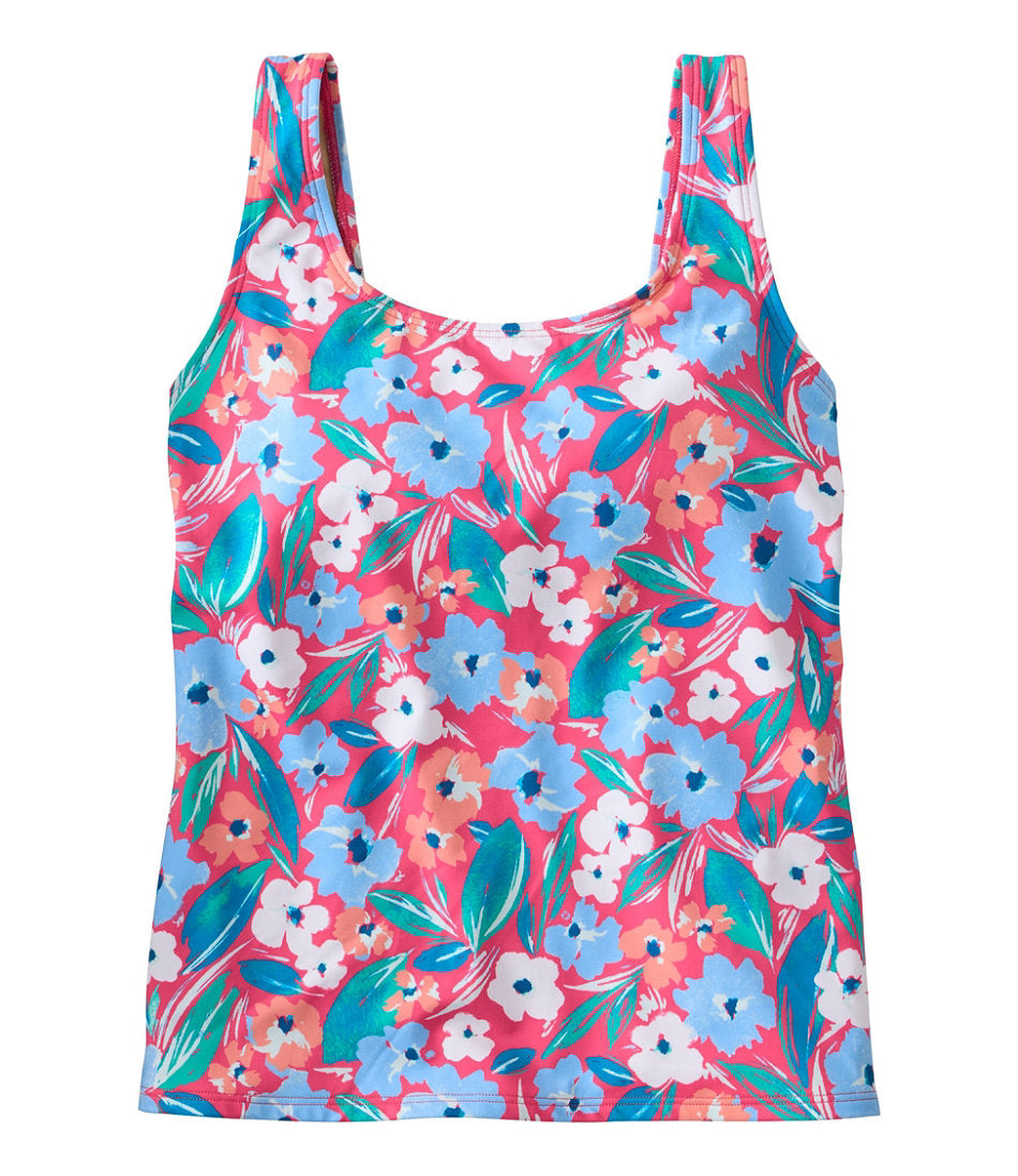Women's BeanSport Swimwear, Scoopneck Tankini Top, Print | L.L.Bean on sale