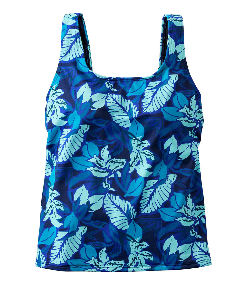 Women's BeanSport Swimwear, Scoopneck Tankini Top, Print | L.L.Bean on sale
