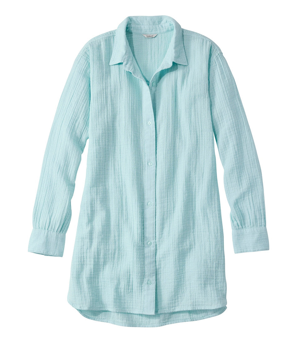 Women's Cloud Gauze Cover-Up Shirt | L.L.Bean for sale
