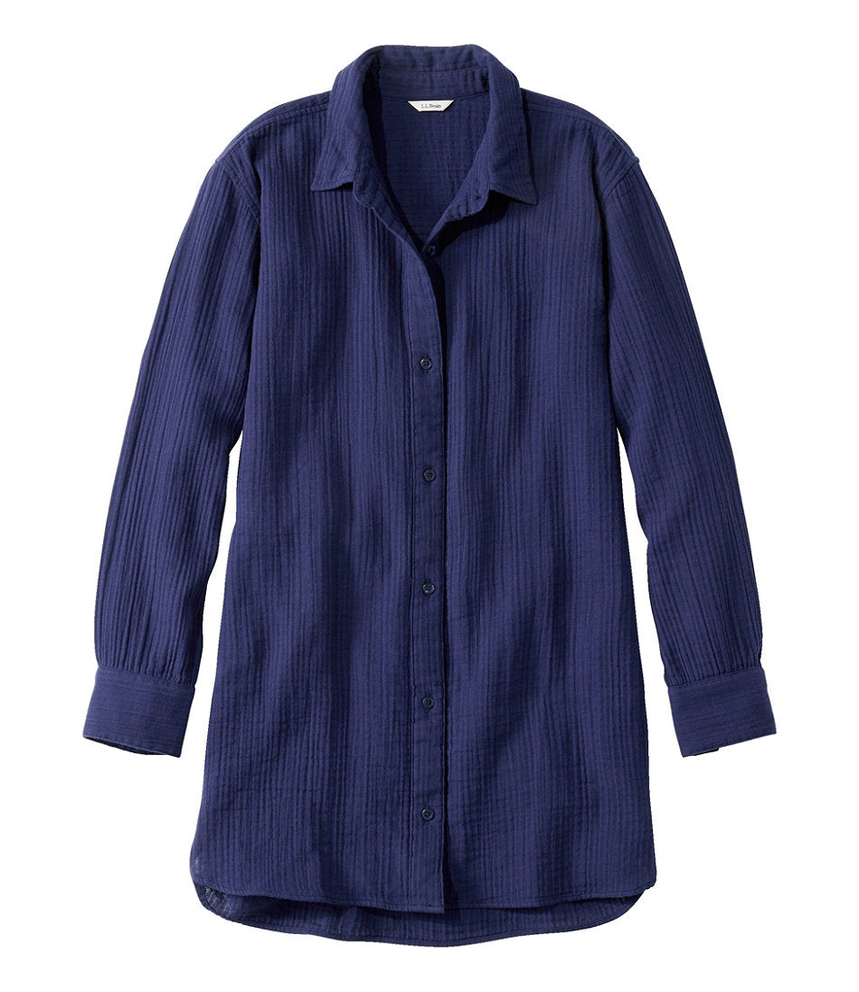 Women's Cloud Gauze Cover-Up Shirt | L.L.Bean for sale