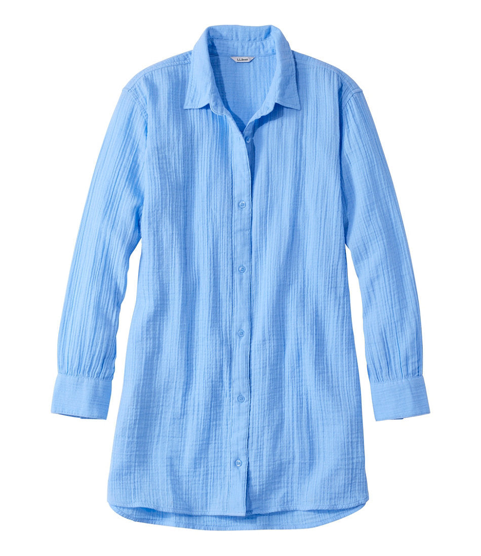 Women's Cloud Gauze Cover-Up Shirt | L.L.Bean for sale