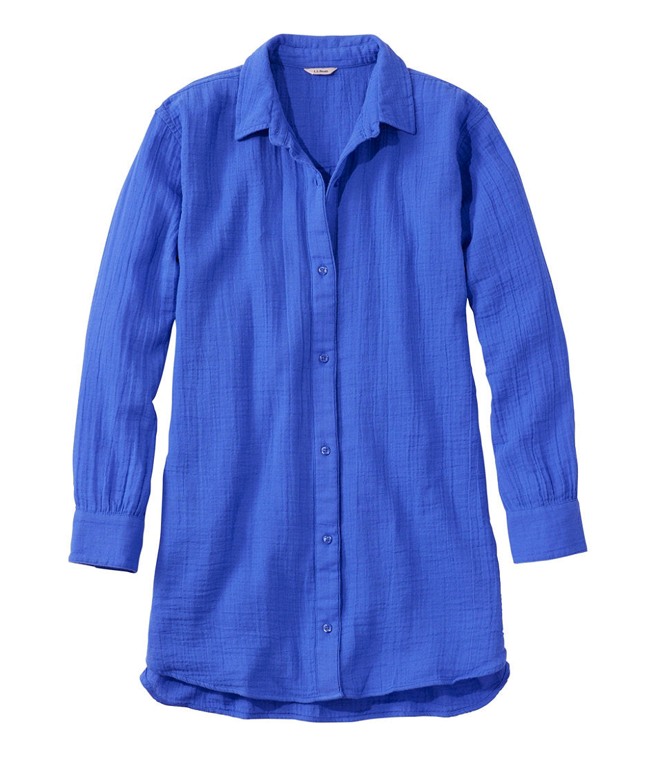Women's Cloud Gauze Cover-Up Shirt | L.L.Bean for sale