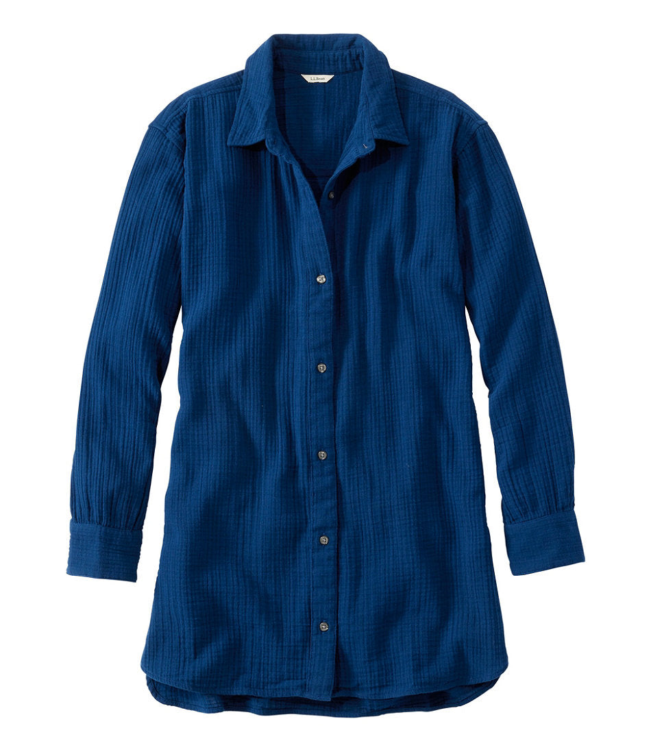 Women's Cloud Gauze Cover-Up Shirt | L.L.Bean for sale