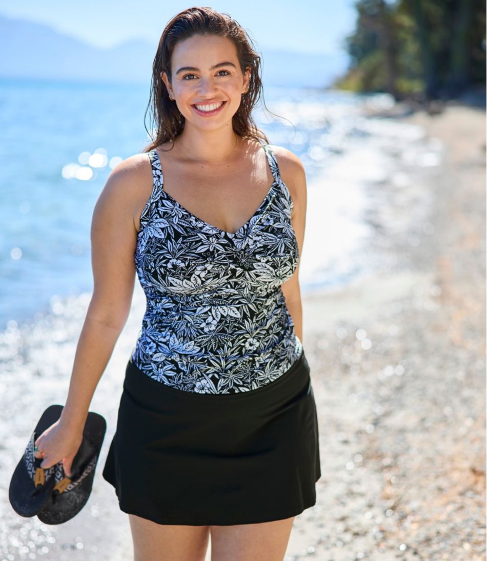 Women's Shaping Swimwear, Tankini Top Print | L.L.Bean on sale