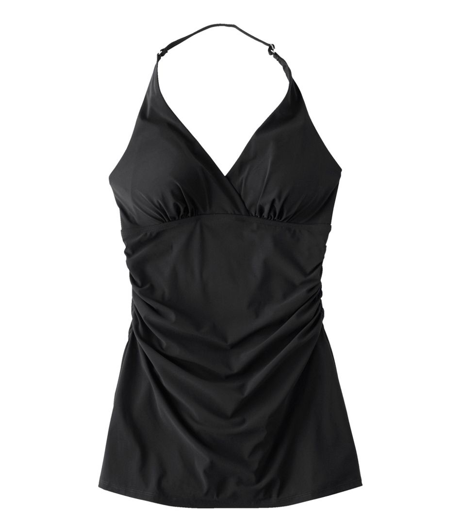 Women's Shaping Swimwear, Clasp Halter Dress | L.L.Bean outlet