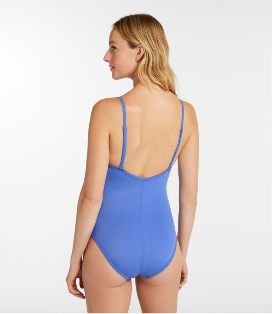 Women's Coastal Essentials Swimwear, V-Neck Tanksuit | L.L.Bean near me