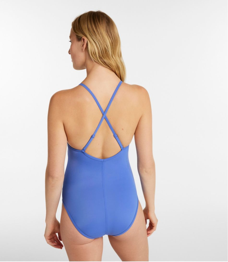 Women's Coastal Essentials Swimwear, V-Neck Tanksuit | L.L.Bean near me