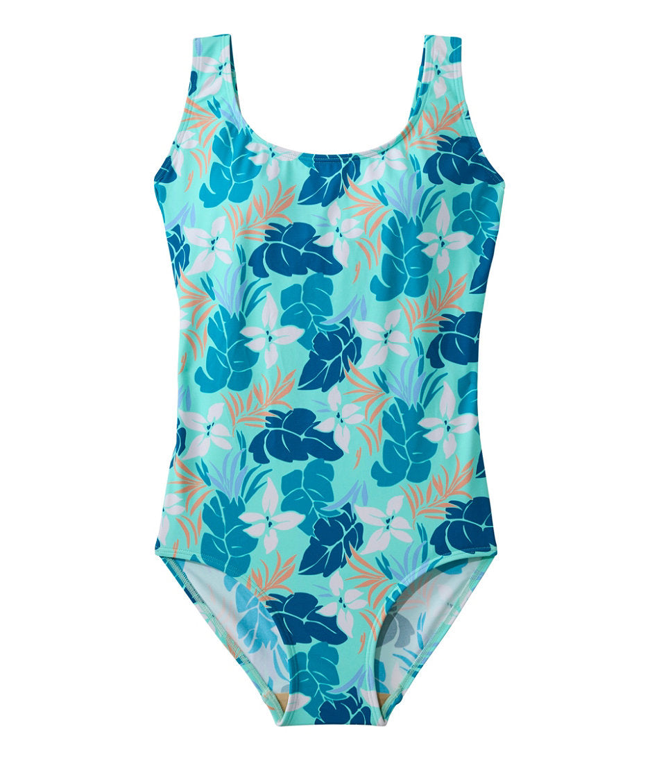 Women's BeanSport Swimwear, Scoopneck Tanksuit Print | L.L.Bean sale