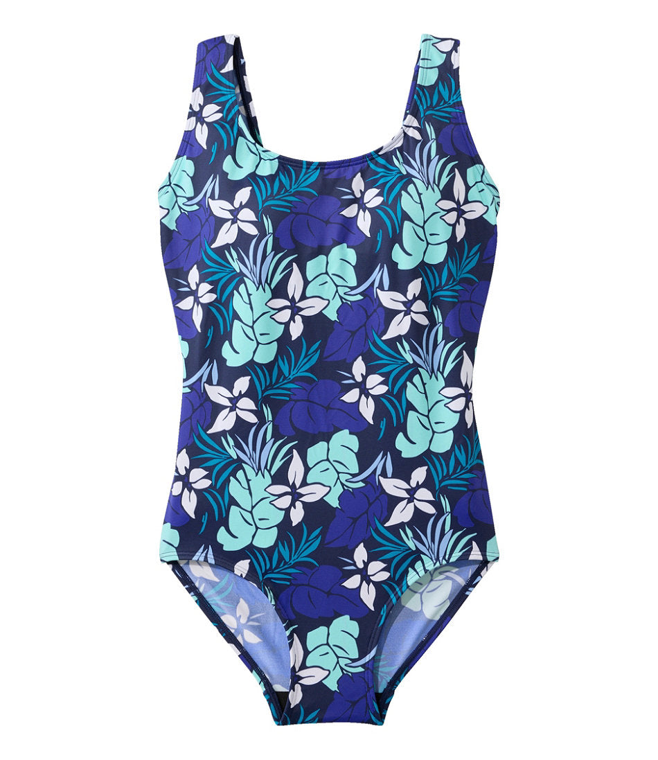 Women's BeanSport Swimwear, Scoopneck Tanksuit Print | L.L.Bean sale