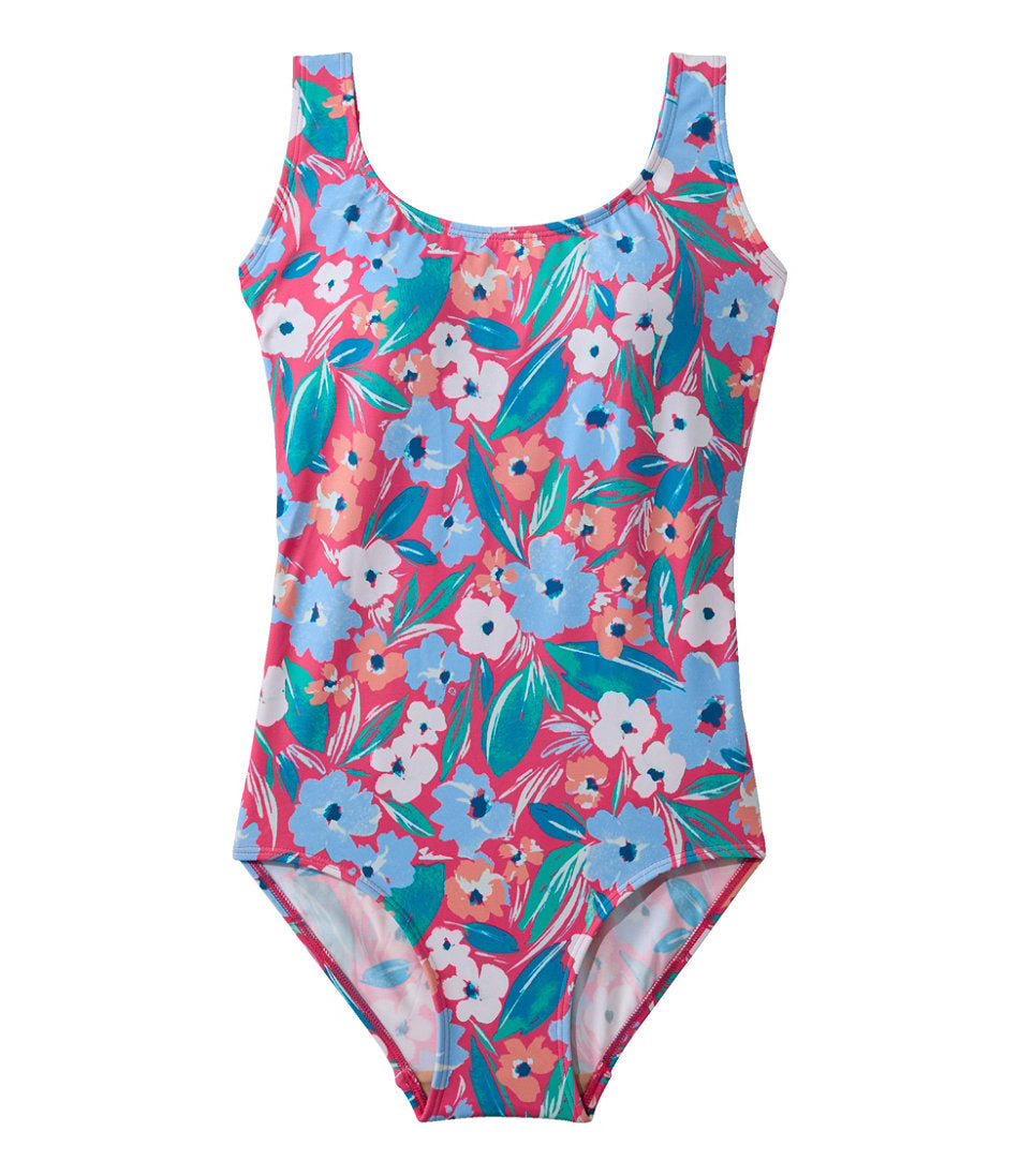 Women's BeanSport Swimwear, Scoopneck Tanksuit Print | L.L.Bean sale