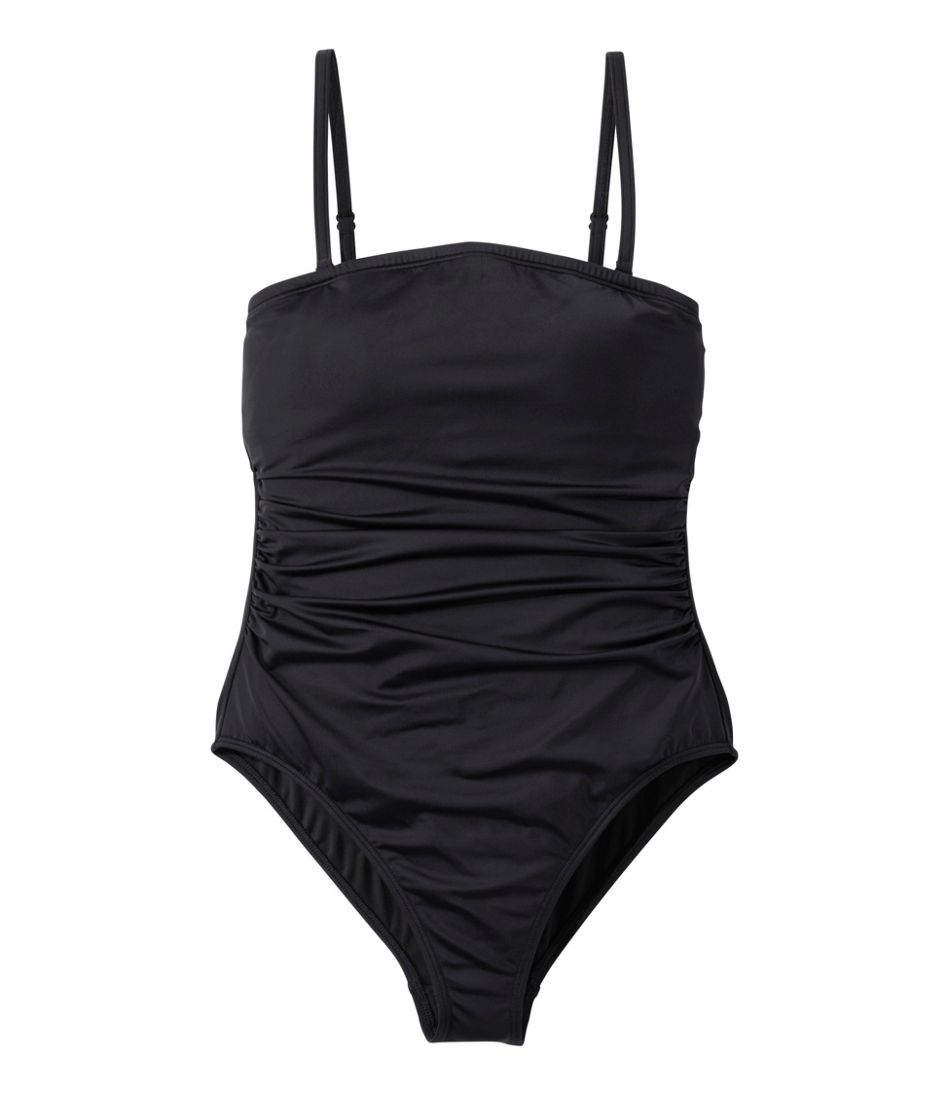 Women's Coastal Essentials Swimwear, Bandeau Tanksuit | L.L.Bean on sale