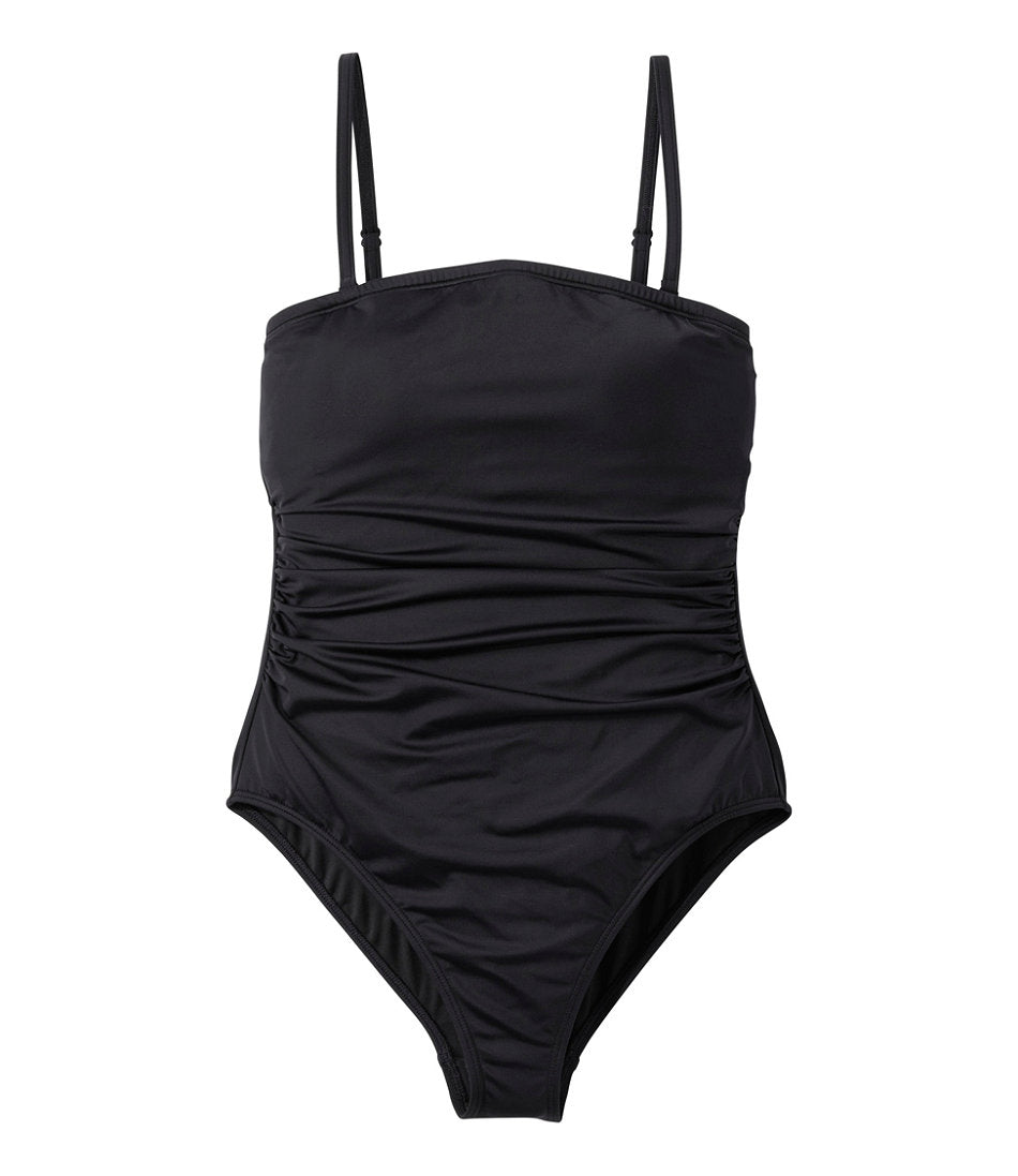 Women's Coastal Essentials Swimwear, Bandeau Tanksuit | L.L.Bean on sale