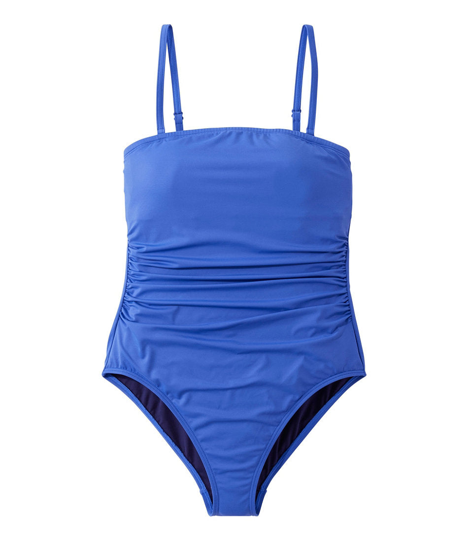 Women's Coastal Essentials Swimwear, Bandeau Tanksuit | L.L.Bean on sale