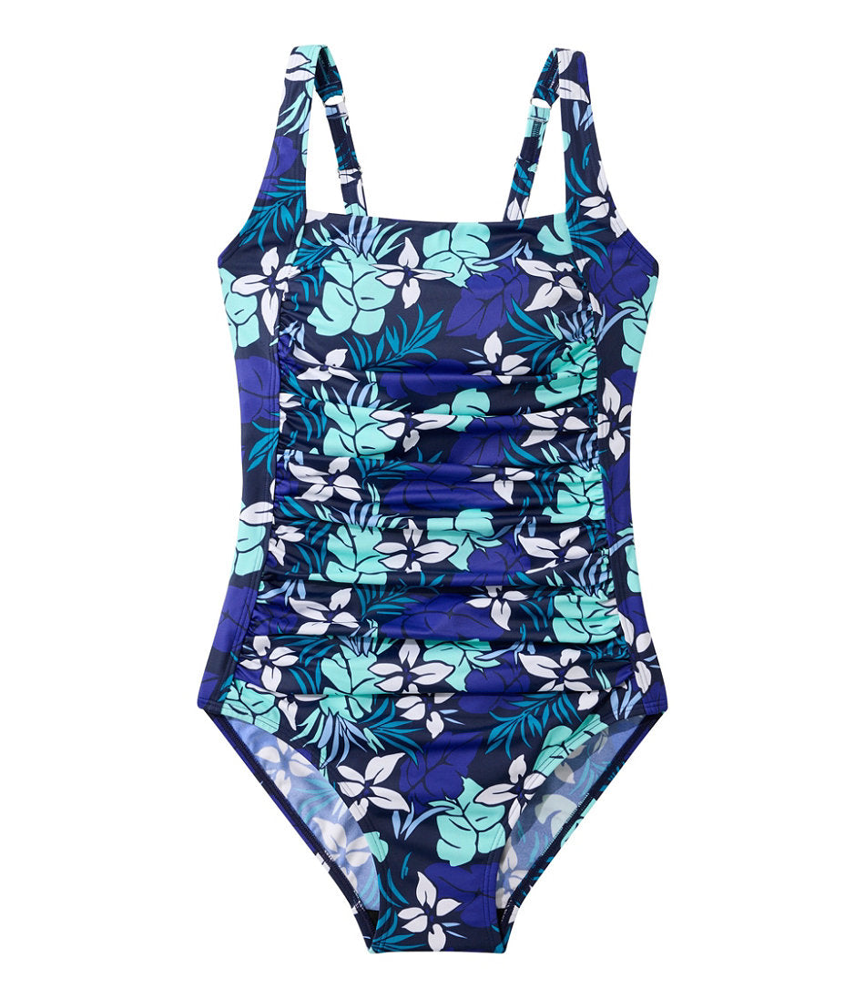 Women's BeanSport Swimwear, Squareneck Tanksuit Print | L.L.Bean near me