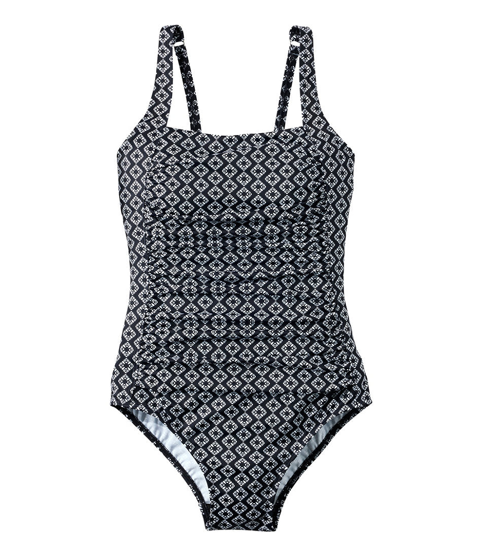 Women's BeanSport Swimwear, Squareneck Tanksuit Print | L.L.Bean near me