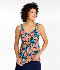 Women's Shaping Swimwear, Soft-Drape Tankini Top Print | L.L.Bean discount