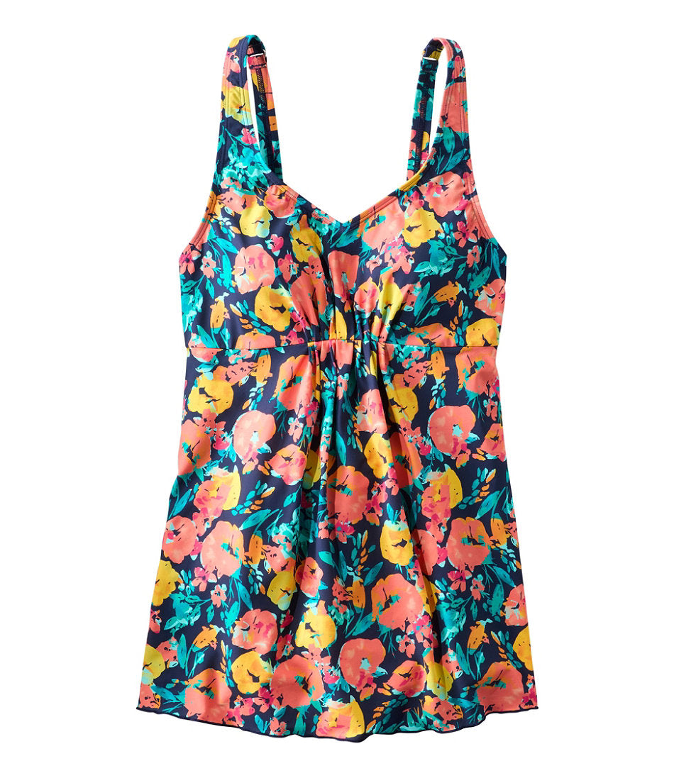 Women's Shaping Swimwear, Soft-Drape Tankini Top Print | L.L.Bean discount