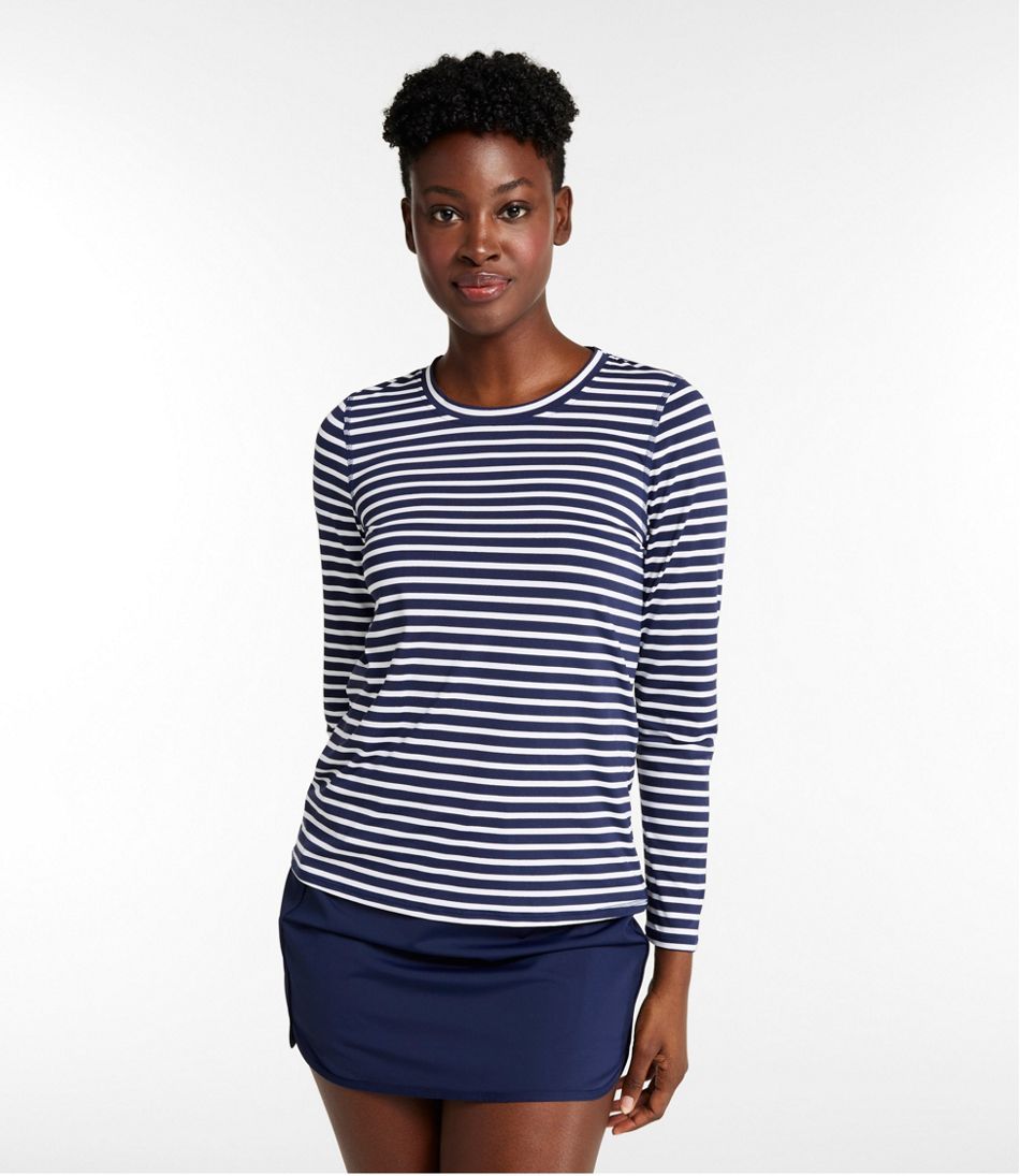 Women's SunSmart® UPF 50+ Sun Shirt, Print | L.L.Bean outlet