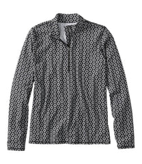 Women's SunSmart® UPF 50+ Sun Shirt, Quarter-Zip Print | L.L.Bean sale