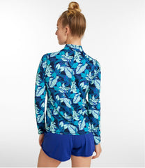 Women's SunSmart® UPF 50+ Sun Shirt, Quarter-Zip Print | L.L.Bean sale