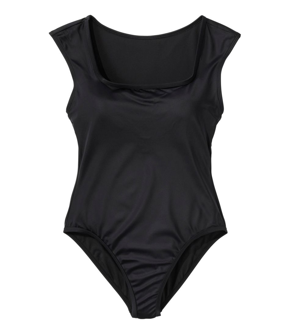 Women's Coastal Essentials Swimwear, Squareneck Tanksuit | L.L.Bean for sale
