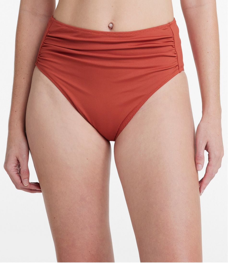 Women's Sea Cove Swimwear, High-Waist Brief | L.L.Bean on sale