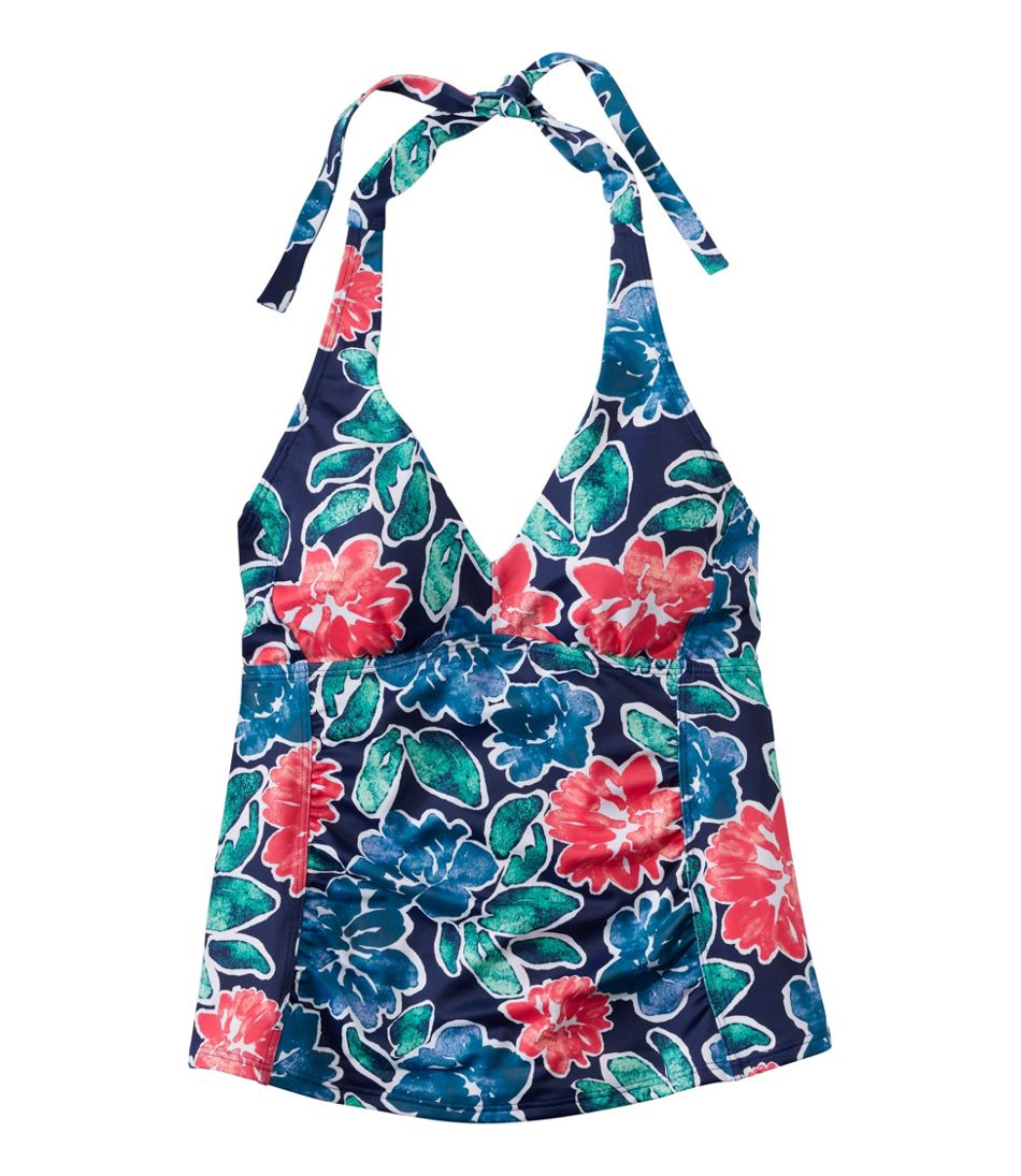 Women's BeanSport Swimwear, Halter Tankini Top Print | L.L.Bean near me