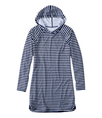 Women's SunSmart® UPF 50+ Sun Shirt, Hooded Tunic Print | L.L.Bean outlet