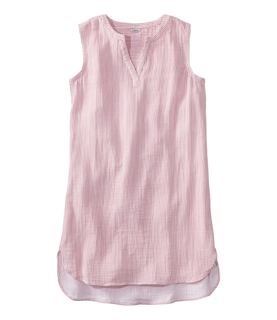 Women's Cloud Gauze Cover-Up Dress, Stripe | L.L.Bean online