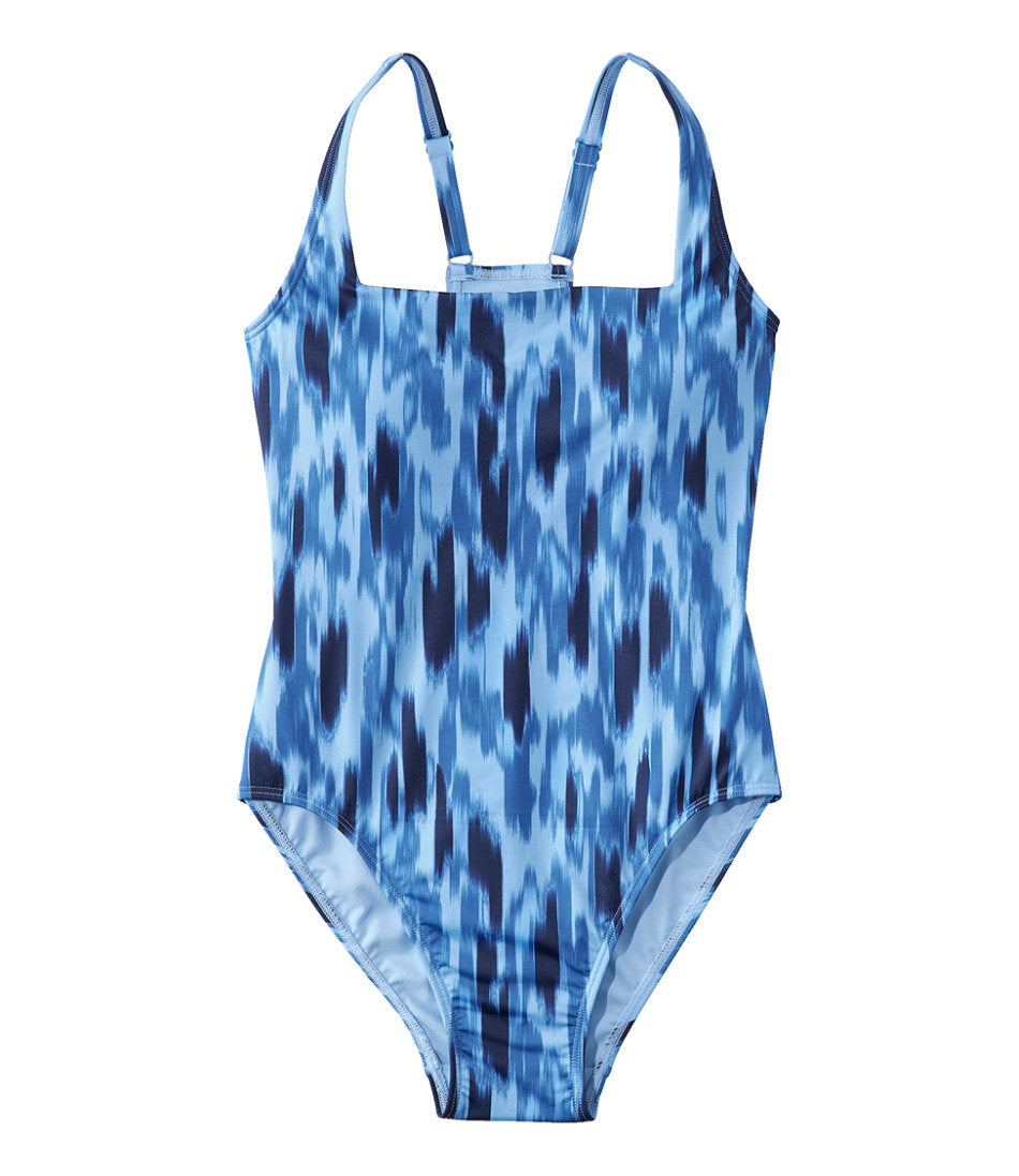 Women's New Currents Swimwear, Squareneck Tanksuit Print | L.L.Bean sale