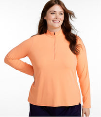 Women's SunSmart® UPF 50+ Sun Shirt, Quarter-Zip | L.L.Bean for sale