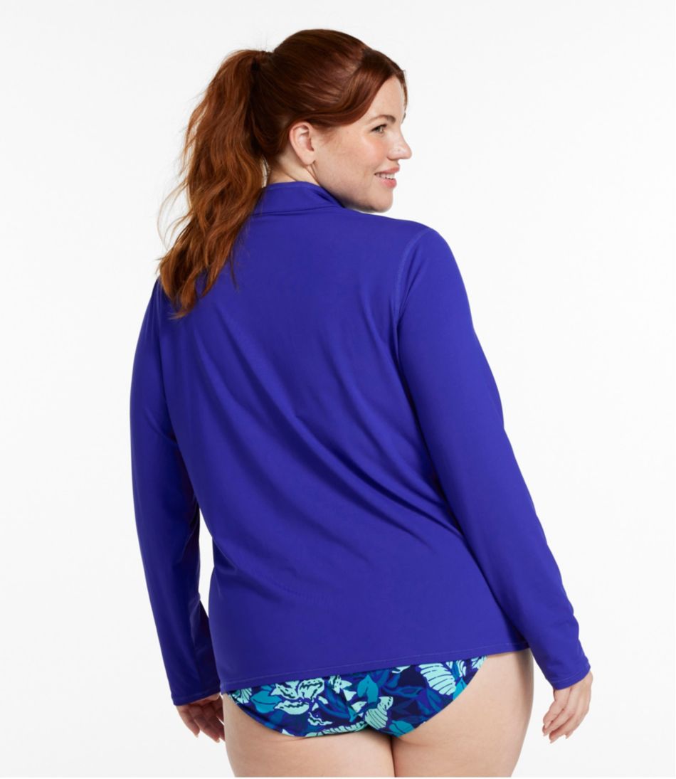 Women's SunSmart® UPF 50+ Sun Shirt, Quarter-Zip | L.L.Bean for sale