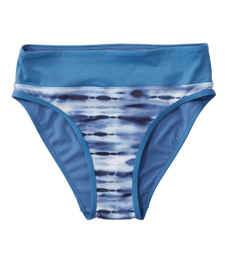 Women's New Currents Swimwear, Mid-Rise Brief Print | L.L.Bean sale