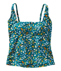 Women's New Currents Swimwear, Squareneck Tankini Top Print | L.L.Bean discount