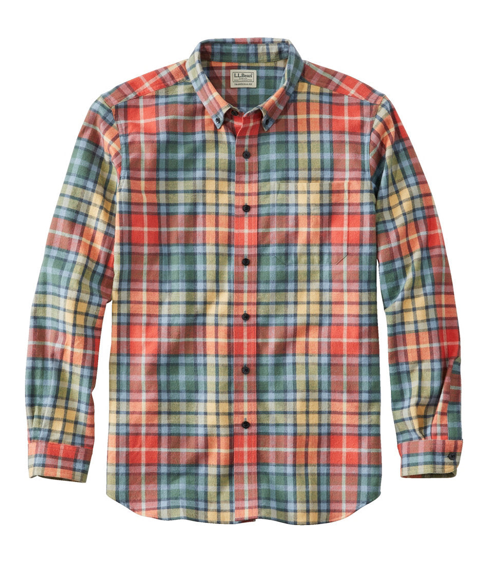 Men's Scotch Plaid Flannel Shirt, Traditional Fit | L.L.Bean for sale