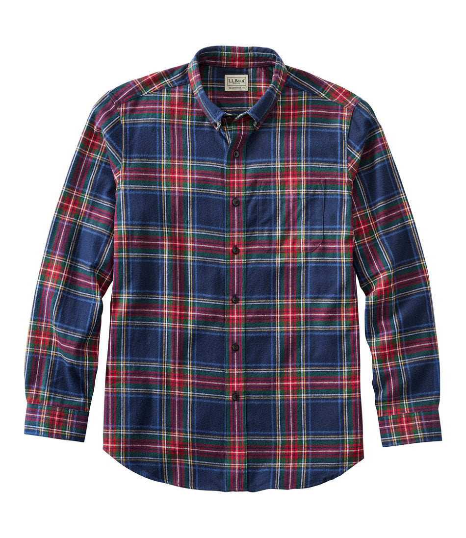 Men's Scotch Plaid Flannel Shirt, Traditional Fit | L.L.Bean for sale