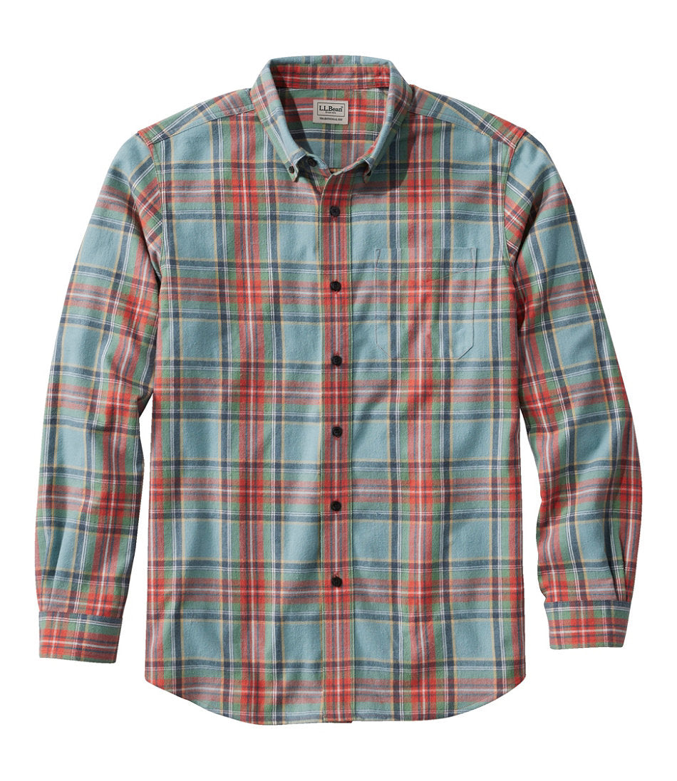 Men's Scotch Plaid Flannel Shirt, Traditional Fit | L.L.Bean for sale