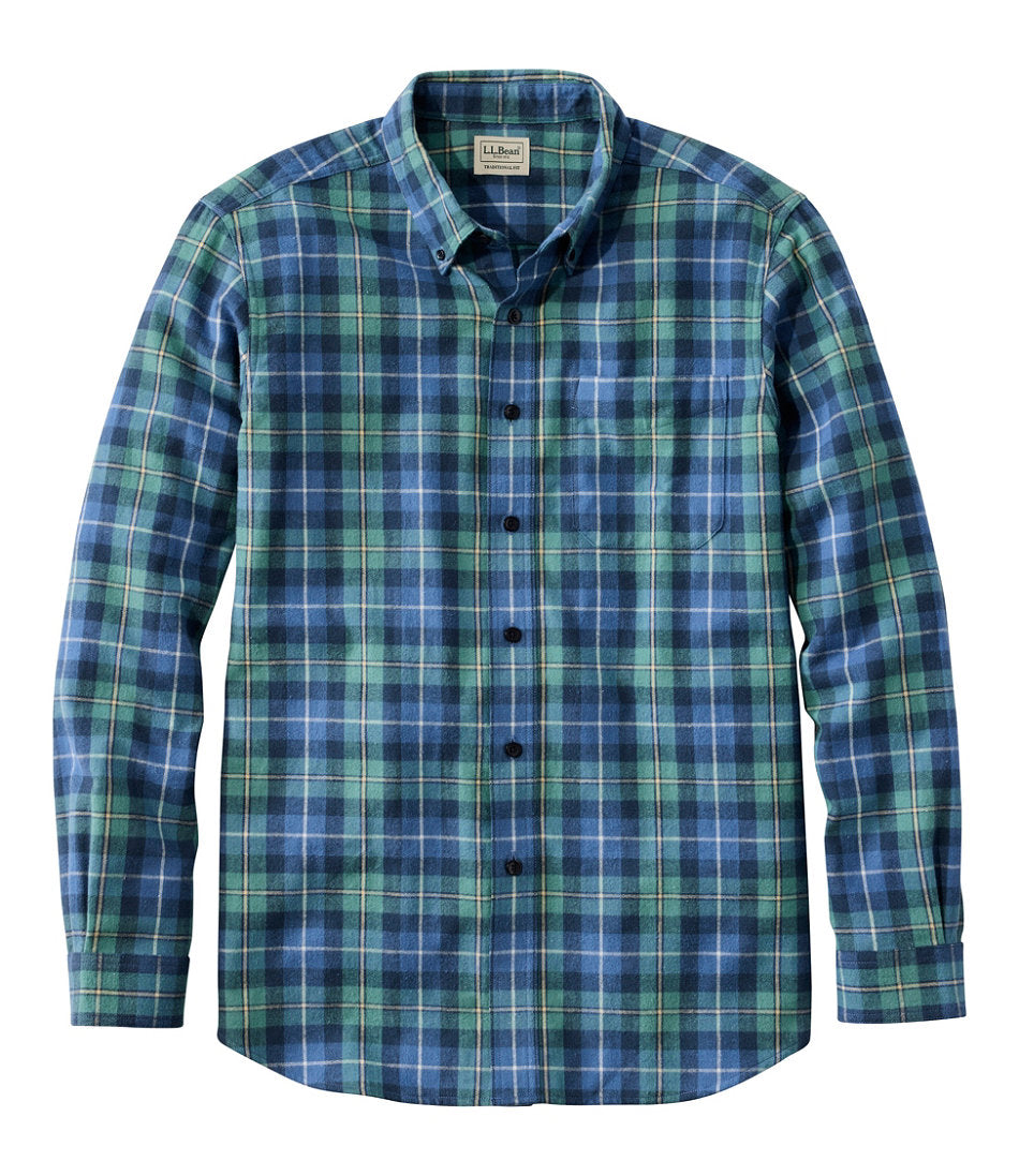 Men's Scotch Plaid Flannel Shirt, Traditional Fit | L.L.Bean for sale