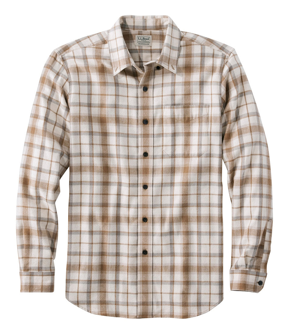 Men's Scotch Plaid Flannel Shirt, Traditional Fit | L.L.Bean for sale