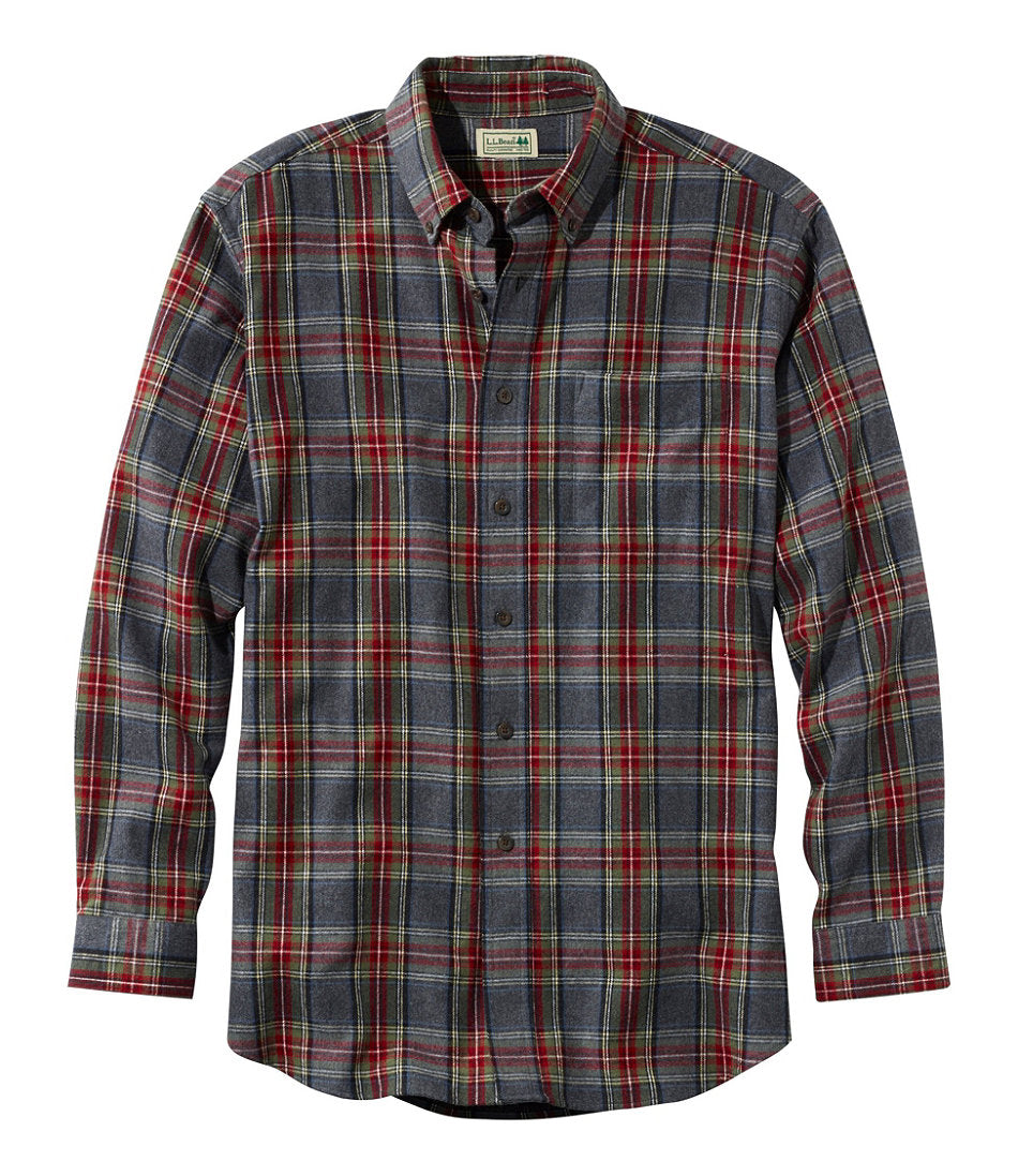 Men's Scotch Plaid Flannel Shirt, Traditional Fit | L.L.Bean for sale