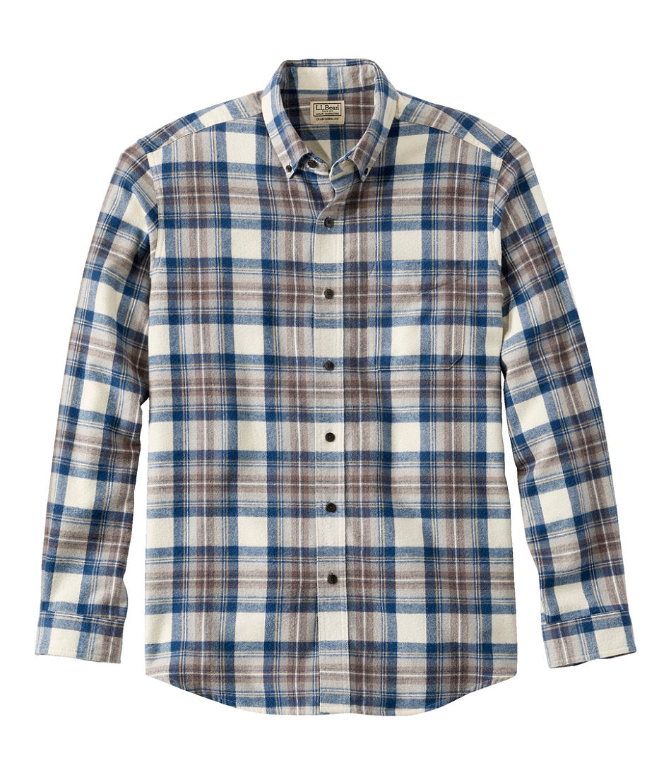 Men's Scotch Plaid Flannel Shirt, Traditional Fit | L.L.Bean for sale