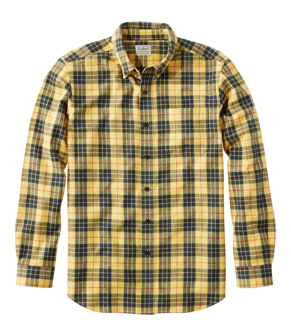 Men's Scotch Plaid Flannel Shirt, Traditional Fit | L.L.Bean for sale