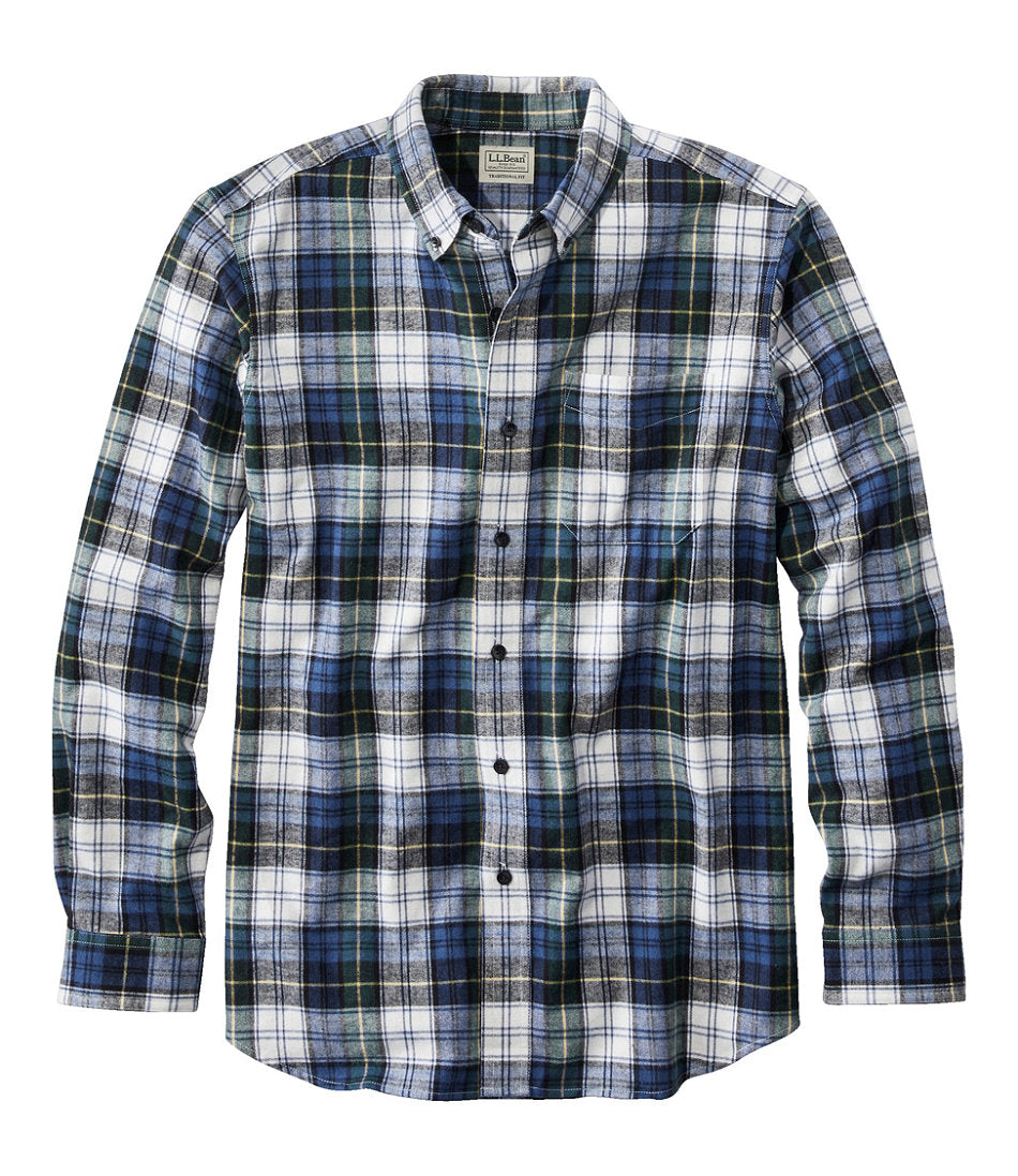 Men's Scotch Plaid Flannel Shirt, Traditional Fit | L.L.Bean for sale